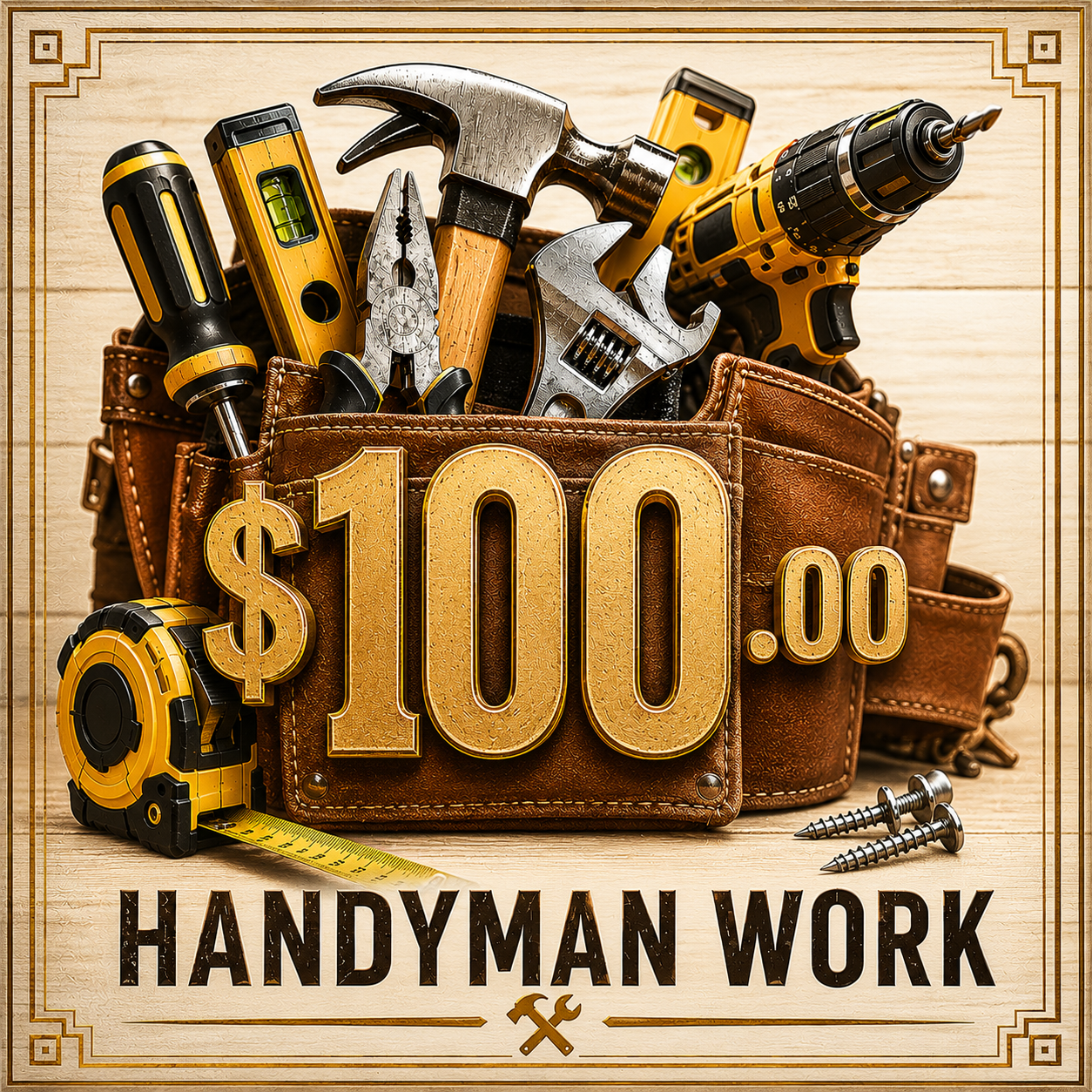HandyMan $100